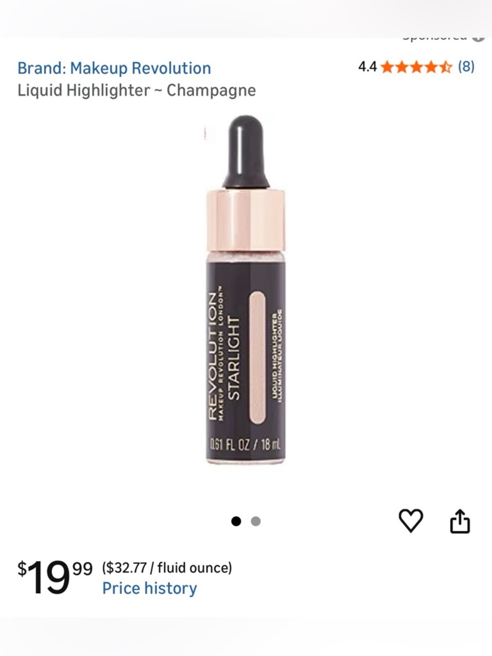 Revolution Starlight Liquid Highlighter Set of 3 - Picture 3 of 3